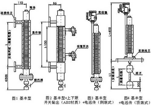 純凈水液位計(jì)結(jié)構(gòu)特點(diǎn)圖