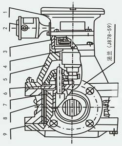 測量柴油流量計結(jié)構圖